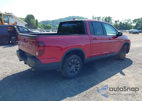 2025 Honda Ridgeline Sport from USA, damaged, VIN 5FPYK3F18SB007238